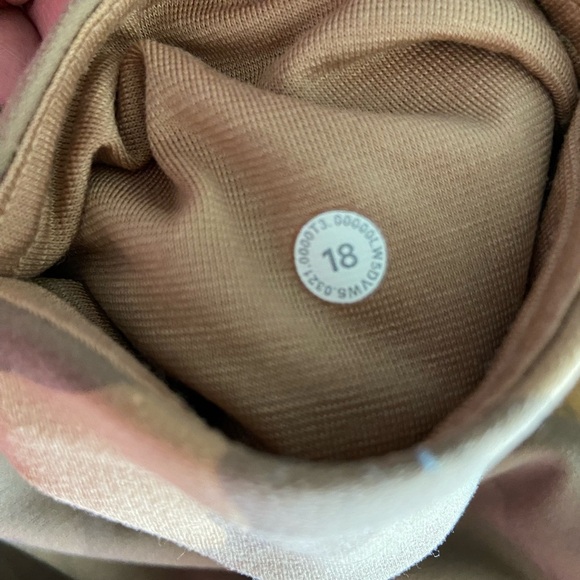 lululemon Align High-Rise Pant with Pockets 25 Camo Beige Size 18 - Picture 7 of 9